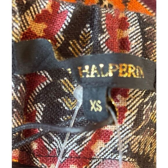 KOBI HALPERIN Andi Paisley Shorts in Black Multi NWT Size XS - Picture 8 of 10